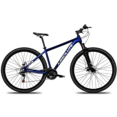 Imagem de Bicicleta Aro 29 Absolute Nero 5 24V MTB Aluminio Freio Mecânico Suspensão 80mm Unissex (Azul Marinho, 15)