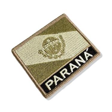 Imagem de BE0174N-003 Bandeira Paraná Patch Bordado 7,5x6,3cm - BR44