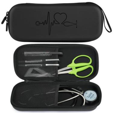 Imagem de Estojo de estetoscópio CDBXPRG para 3M Littmann e MDF Acoustica Deluxe