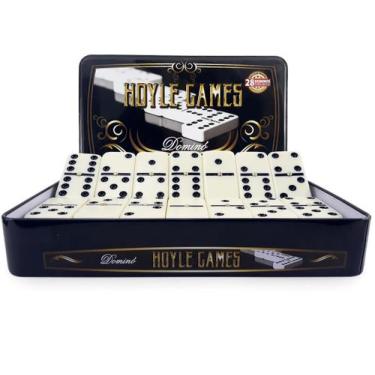 Imagem de Jogo De Dominó Profissional Peças Compostas em Resina e Polipropileno 