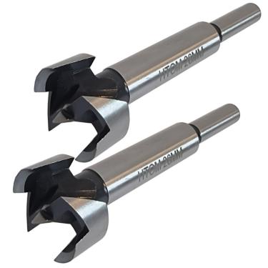 Imagem de Kit 2 Broca Forstner 26Mm Furadeira Madeira Dobradiça Caneco