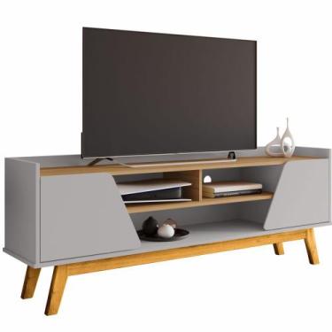 Imagem de Rack Bechara Turim 2 portas largura de 1,60 metro para TV de ate 65 po