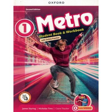 Imagem de Metro 1 Sb With Online Practice Pk 2Nd Ed - OXFORD UNIVERSITY