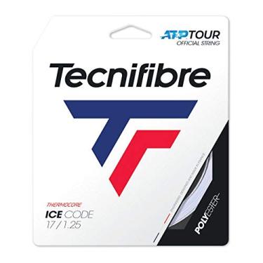 Imagem de Tecnifibre Cordão De Tênis Ice Code 1.25 Adulto Unissex, Branco, Único