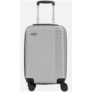Imagem de Mala de Viagem Bordo bagagem Padrão Anac Rodas 360 Sestini, Prata