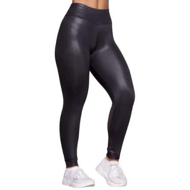 Imagem de Calça Legging Feminina em Suplex Cirre - ANNE MARIE, Preto, M/36