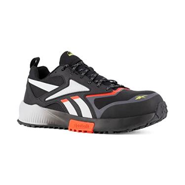 Imagem de Reebok Tênis masculino Rb3241 Lavante Trail 2 Work Construction Preto, Cinza-vermelho-preto, 48