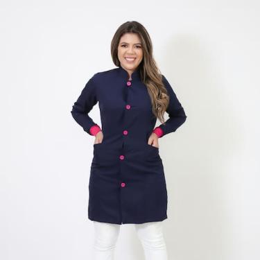 Imagem de Jaleco feminino  gola padre - BordArt 