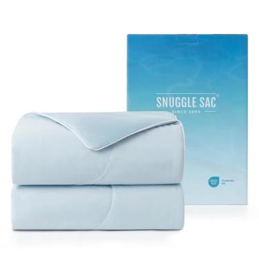 Imagem de Edredom de resfriamento Snuggle Sac Queen Size Ice Blue