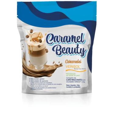 Imagem de Caramelo de Café Macchiato zero açúcar com colágeno Verisol - Caramel 