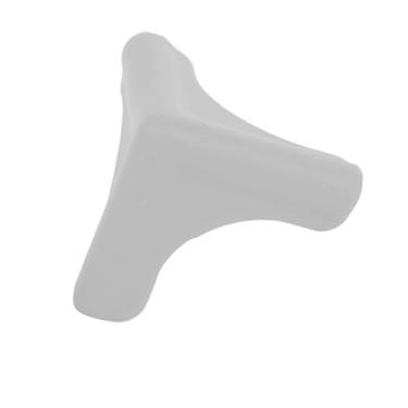 Imagem de Cryfokt Silicone de Grau Alimentício 4 Peças Protetores de Almofadas de Borda Protetores de Segurança para Crianças Cinza Preto Amarelo Proteção de ângulo Reto Superfície Lisa Fácil de Limpar (#1)