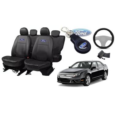 Imagem de Capa de couro para o banco fuzion 2004-2012 proteção impermeável