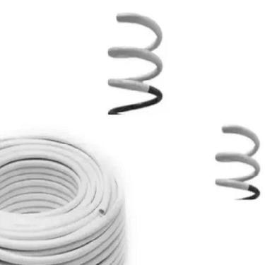 Imagem de Mangueira capa-mola leitosa 5/8 x 1,5 grossa 1 metro mcm - LUMER FLEX