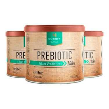 Imagem de Kit 3 Prebiotic Fibras Prebióticas Nutrify 210g