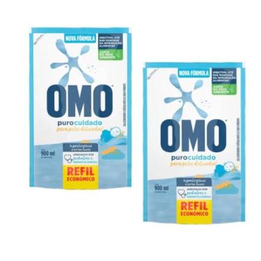 Imagem de Kit C/2 Detergente Líquido Hipoalergênico Extra Suave, Nova Fórmula, 900Ml Aprovado por Pediatras e Dermatologistas