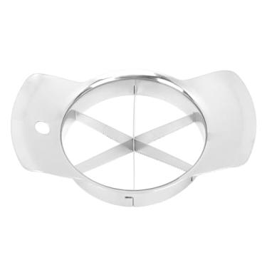 Imagem de Cortador de fatias de frutas de aço inoxidável, divisor de pedaços multifuncional para laranjas, peras com design, pode ser lavado na lava-louças, divisória de cunha de frutas, ferramenta prática