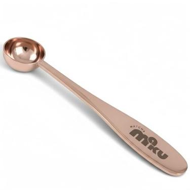 Imagem de Matcha Maku Matchamaku 1 Grama Matcha Colher de Medição/Tea Power Scoop-Cobre - Perfeito para Uma Porção de Aço Inoxidável