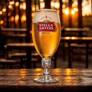Imagem de Taça de Vidro Stella Artois Belgium Para Cerveja 315ml Ruvolo
