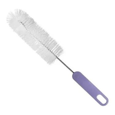 Imagem de Kit Com 2 Escovas De Lavar Garrafa 35,5 Cm Em Nylon - Shangrila