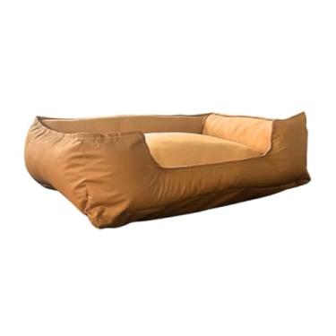 Imagem de CAMA CAMINHA PET PARA GATO CACHORRO IMPERMEÁVEL FÁCIL DE LIMPAR COM ZÍPER CAMA PARA CACHORRO (G(80x70),Caramelo)