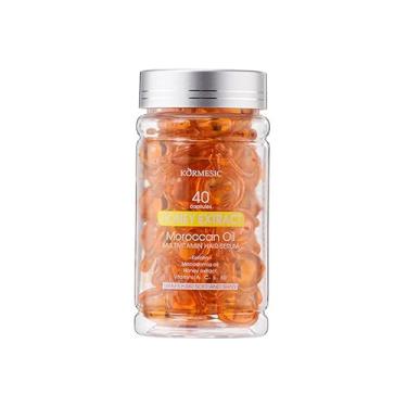 Imagem de Sérum Capilar Profissional 40 Cápsulas Vitaminas Cabelo, Fórmula Leve e Não Oleosa para Hidratação e Suavização (mel)