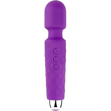 Imagem de Massageador Vibratório com 20 Velocidades, Varinha Mágica, Estimulador Clitoriano, Portátil