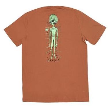 Imagem de Camiseta Drop Dead Alien Body - arrom - M-Masculino