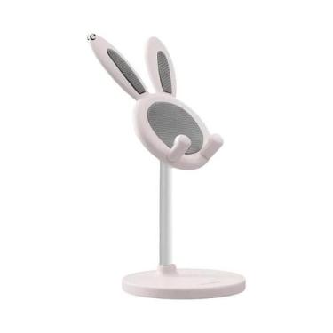 Imagem de Suporte De Telefone Em Forma De Coelho Ajustável Para Mesa Acessórios 