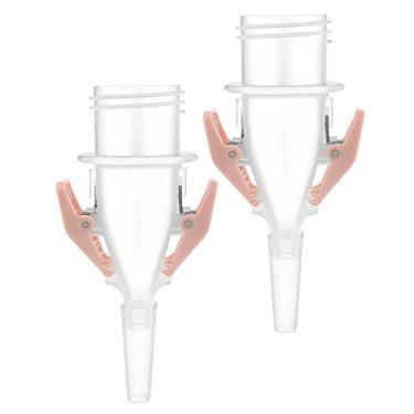 Imagem de Maymom 3rd Generation Narrow Neck Breastmilk Storage Bag Adapters Compatible with Medela Pumps (All), Selected Ameda Pumps to be Compatible with Lansinoh and Nuk Breastmilk Storage Bags