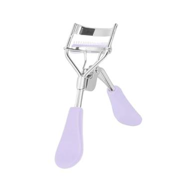 Imagem de Modelador de cílios adequado para todos os formatos de olhos, modelador de cílios curvo natural e de longa duração (roxo)