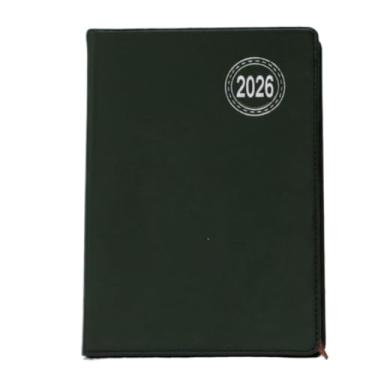 Imagem de Agenda 2026 Executiva - Planejamento Completo e Elegante Adequado para trabalho e estudo(LF119-042 preto redondo)