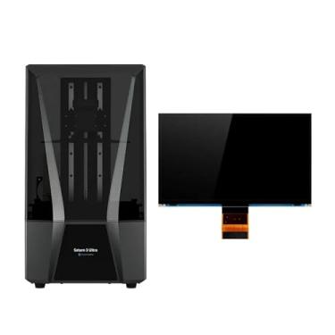 Imagem de Tela LCD monocromática de 10,1 polegadas e 12K, compatível com impressoras 3D de resina Elegoo Saturn 3, 3 Ultra e 4, 4 Ultra. Peça de reposição.