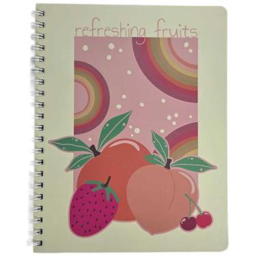 Imagem de Caderno Universitário 1 Matéria Refreshing Fruits 80 Fls - Culturama