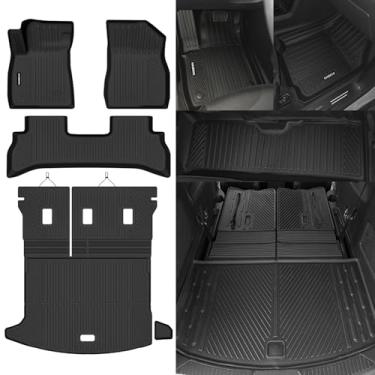 Imagem de Naibeve Tapetes para Buick Encore GX 2020-2026 (serve apenas para FWD) - Ajuste personalizado para todos os climas Buick Encore GX tapetes de chão e tapete de carga com tapetes de encosto à prova