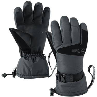 Imagem de Tough Outdoors Luvas de inverno masculinas e femininas - Luvas quentes à prova d'água para mulheres e homens - luva masculina e feminina para clima frio