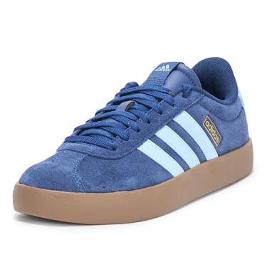 Imagem de adidas Tênis masculino Vl Court 3.0, Azul escuro/céu claro/dourado metálico, 41