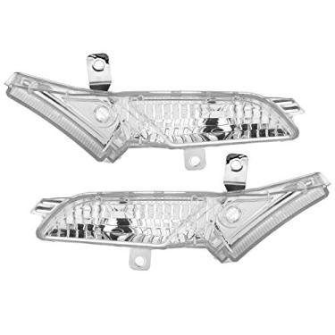 Imagem de Par de tampa de luz marcadora lateral frontal, lente transparente adequada para versão europeia 08-10