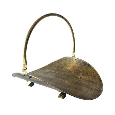 Imagem de XLWLLNJ Suporte para Lenha para Lareira, Multiuso, Portátil, em Metal, para Uso Interno e Externo. Organizador de Armazenamento de Lenha.