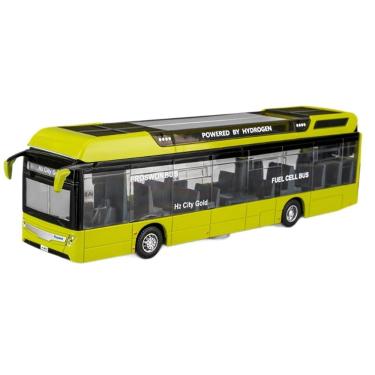 Imagem de Toy Bus modelo 1:32 em liga leve com características de som e luz
