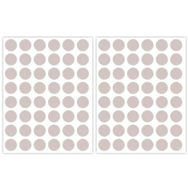 Imagem de 96un. Almofadas Feltro para Portas Armário, 1,3cm Redondas Amortecedores Silenciosos Móveis Autoadesivas Ferramentas de Feltro para Móveis Cozinha Chão Gavetas Mesa Cadeira (Bege)