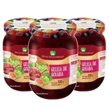 Imagem de Geleia de Goiaba São Lourenço 210g - Artesanal e Cremosa