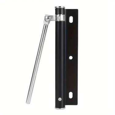 Imagem de Fechador Automático de Porta em Aço Inox - Silencioso com Mola Ajustável, Instalação Fácil para Residência e Comércio, Durável e Prático