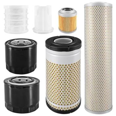 Imagem de Kit de filtro AT534507 adequado para John Deere 30G 35G Substitui MIU800650 MIU801025 AT308568 MIU801267 4294130 FYD00001540R FYD00000374