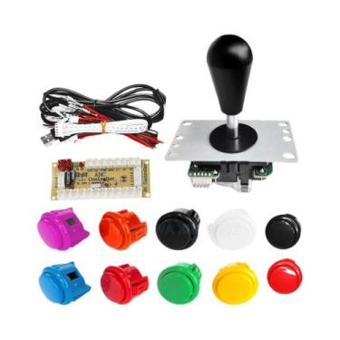 Imagem de Kit De Joystick Para Arcade DIY, Controlador USB, Joystick De 8 Direçõ