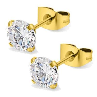 Imagem de LOMISS BRINCO TITÂNIO ZIRCÔNIA 0,8X11X4/3mm (DOURADO, 0,8X11X4mm)