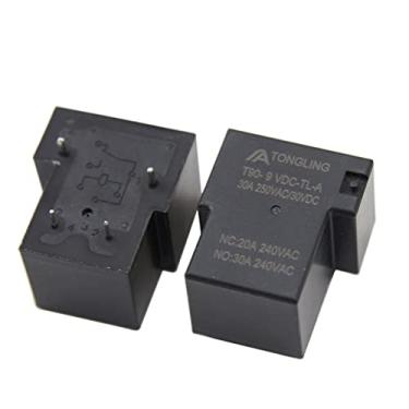 Imagem de Relé 2 peças T90 Relé 9V 4 pinos Máquina de solda Normalmente Aberta Ar Condicionado Relé Termostato Placa de Circuito Relé 30A