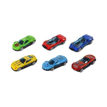 Imagem de Brinquedo De Carro De Corrida Em Metal Liga ABS Para Meninos, Diecasts
