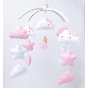 Imagem de Mobile giratório Musical para bebe - MOBILE BAILARINA MUSICAL NUVE BRI