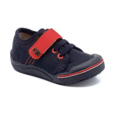 Imagem de Tênis Toy Infantil Masculino Klin Marinho/Vermelho-Masculino