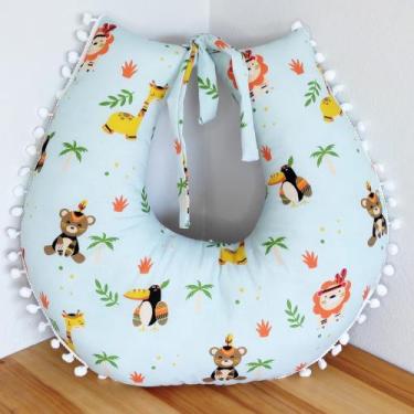 Imagem de Capa de Almofada Para Amamentação Tecido em Algodão Estampadas - BRAND